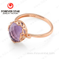 Amethyst 14K Gold Jewelry Ring Wholesales